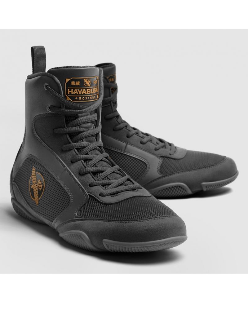 Pro Boxing Shoes (Black) - Main Image