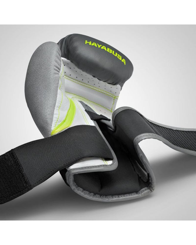 Lime Green Camo Print Boxing Gloves