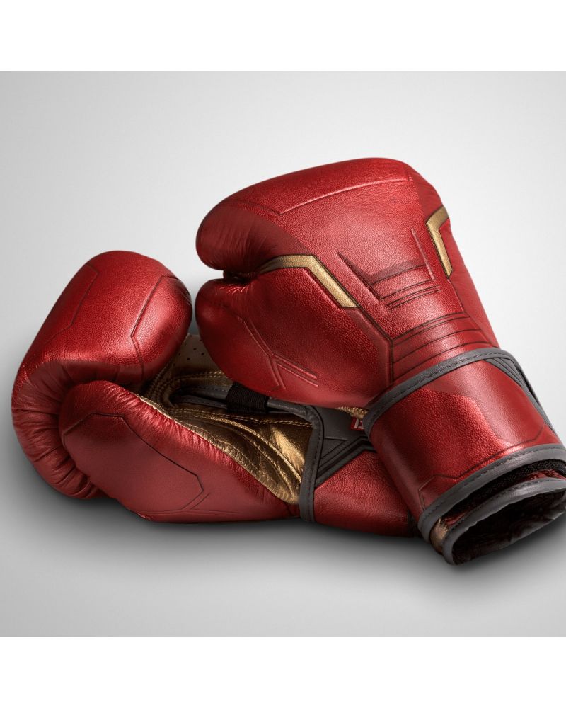 Iron Man Boxing Gloves Red Gold